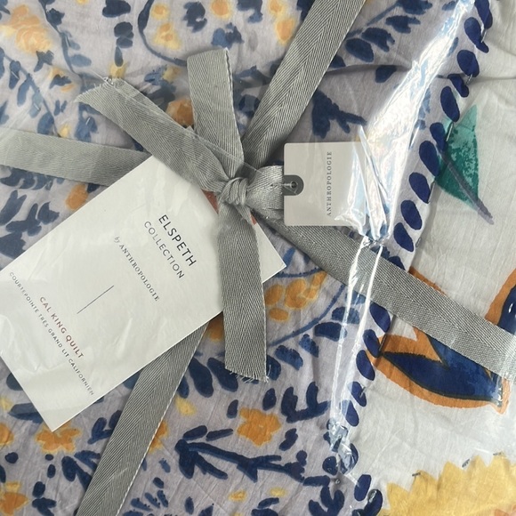 Anthropologie Elspeth Quilt Size Cal King NWT - Picture 12 of 13
